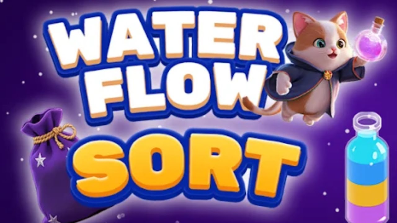 Water Flow Sort: Sort Game Gameplay Video for Android Mobile