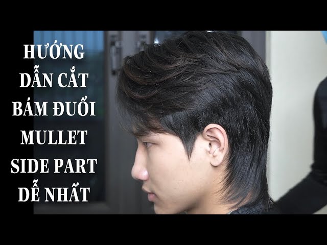 Kiểu tóc Side part  Mulet  Cùng kĩ thuật cắt tỉa bằng kéo bám đuổi  Classic  Ng Tuấn Barber 17  YouTube