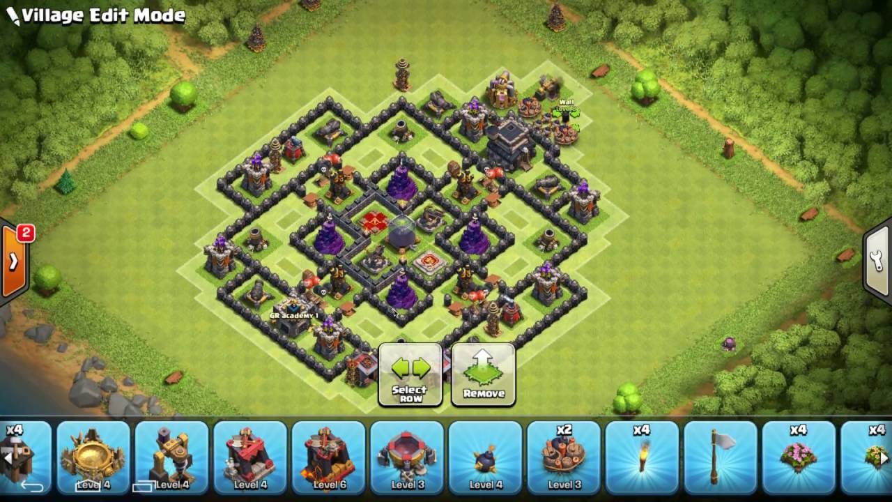 clash of clans dark elixir protection base 2016