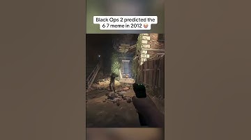 Call of Duty Black Ops 2 Predicted The 6 7 Meme in 2012 😭