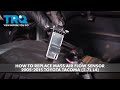 How to Replace Mass Air Flow Sensor 2005-2015 Toyota Tacoma 27L L4