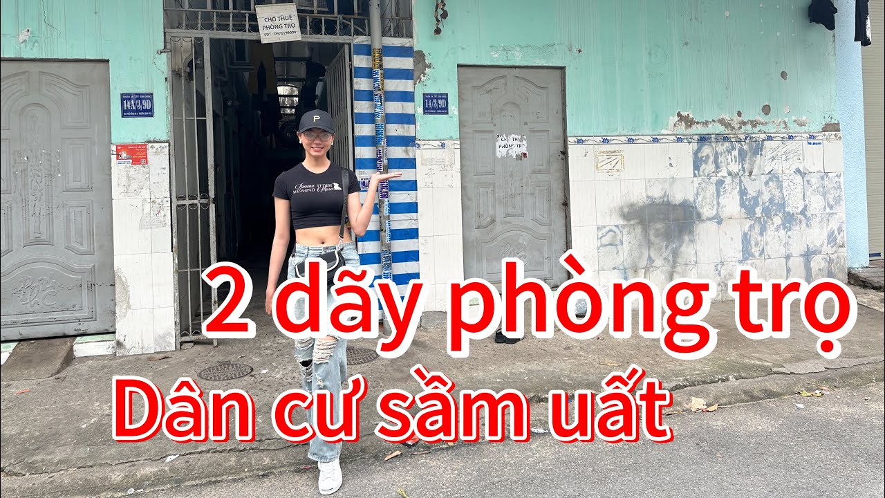 Khu nhà trọ 10.5m / 18m có 14 phòng tại Đồng An - Thuận An - Bình Dương ( cũ ) ngay chủ bán 