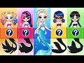 Elsa wednesday  draculaura become the little mermaid  35 best diy arts  paper crafts