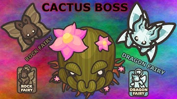 [TAMING.IO] NEW UPDATE - CACTUS BOSS - DRAGON FAIRY & ROCK FAIRY - TESTING THEM! *TOO OP?*