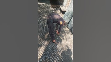 Chain link fence #fence #making #chainlink #shorts