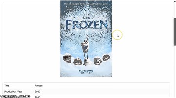Group 9 Databases Demo: Movie Database Information System