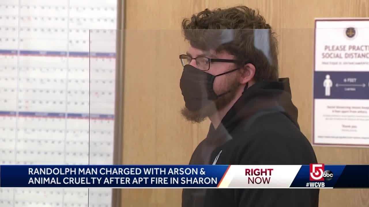 Man accused of setting apartment on fire with dog inside - YouTube