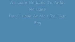 Video thumbnail of "chaliya chaliya- with lyrics"