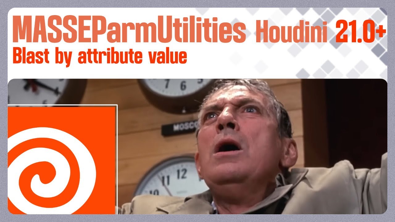 Parameter Utilities Houdini 21.0. Blast by attribute value - YouTube