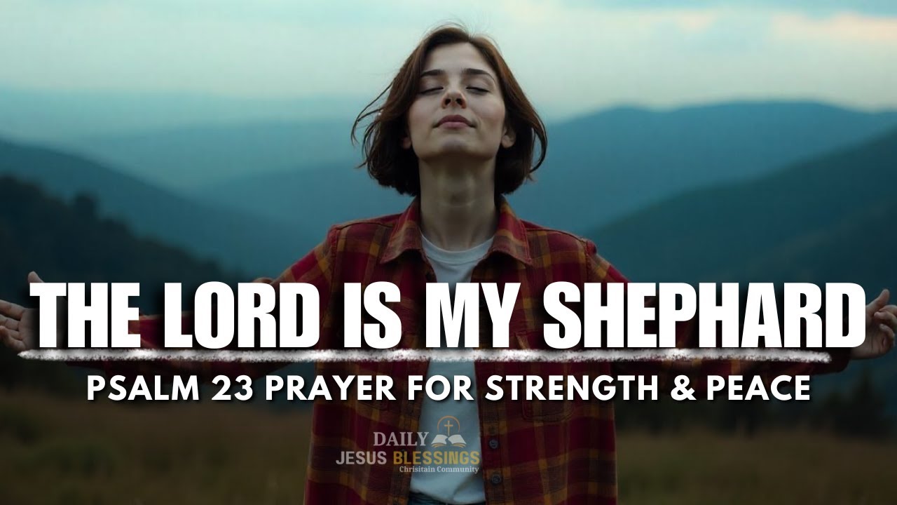 PSALM 23 PRAYER : The Lord is My Shepherd | Start Your Day with This ...