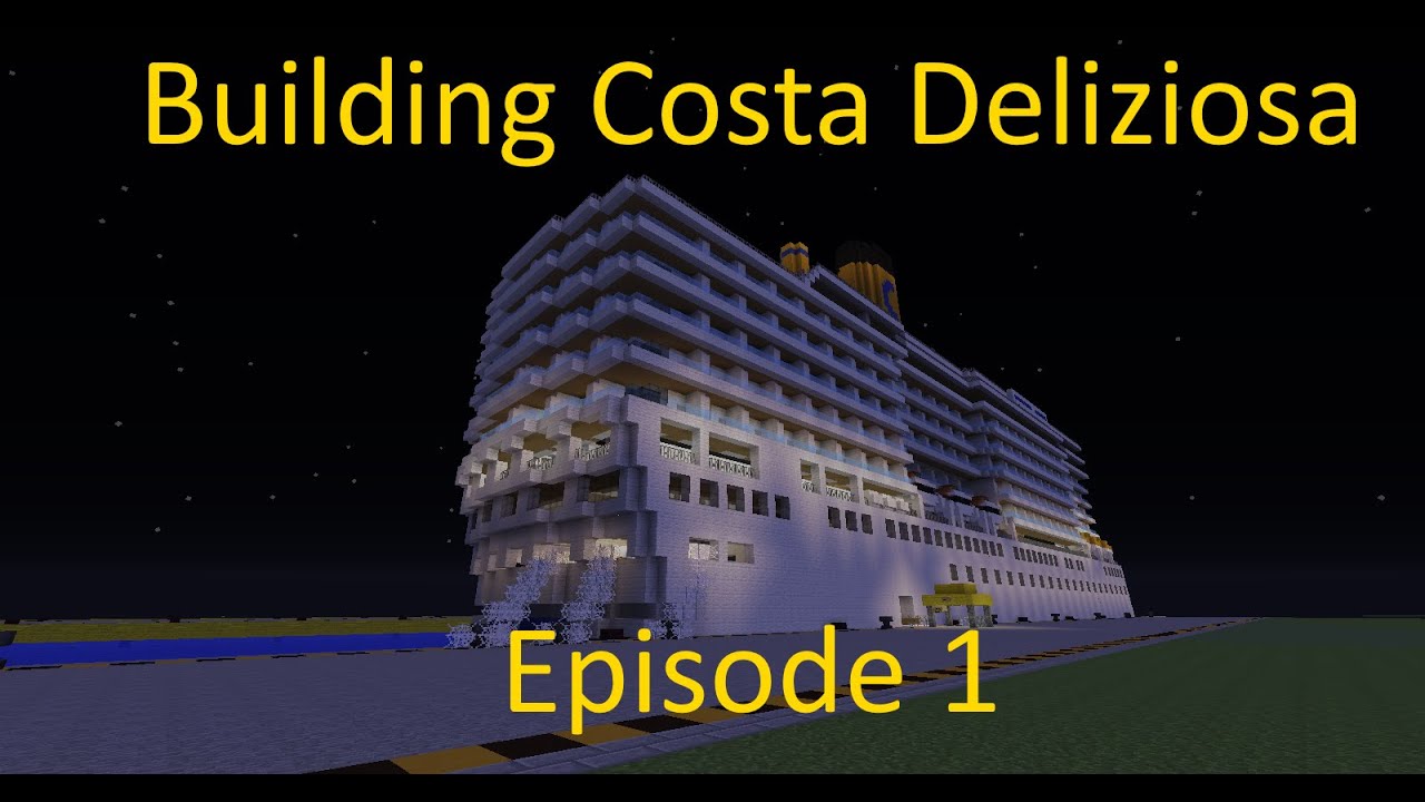 Minecraft: Building Costa Deliziosa - Episode 1 - YouTube