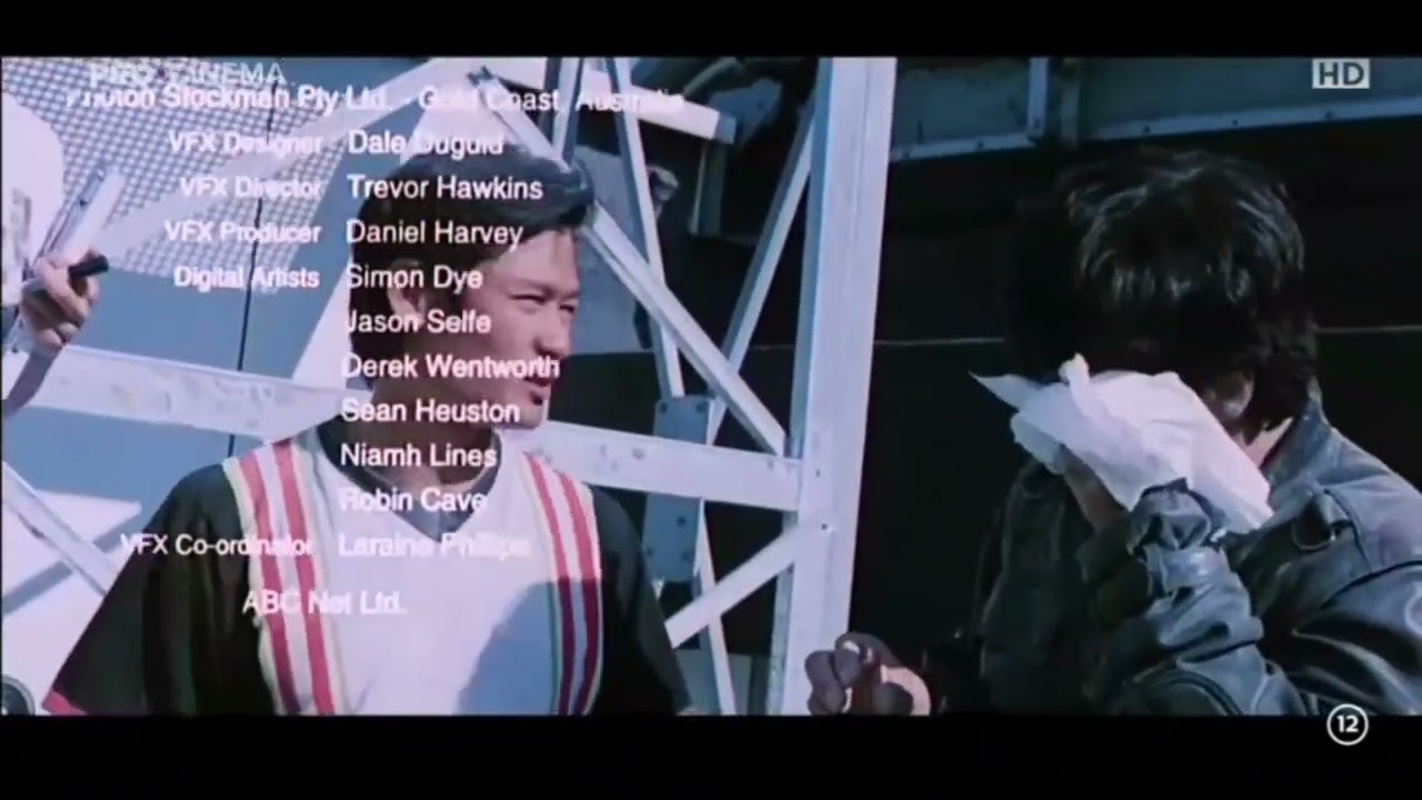 Jackie Chan (Who Am I?) (1998) End Credits (Pro Cinema Airing)