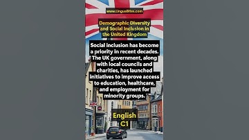 #English C1 - Demographic Diversity and Social Inclusion in the United Kingdom