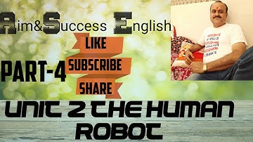 Std.10 English Unit-2 The Human Robot Part-4