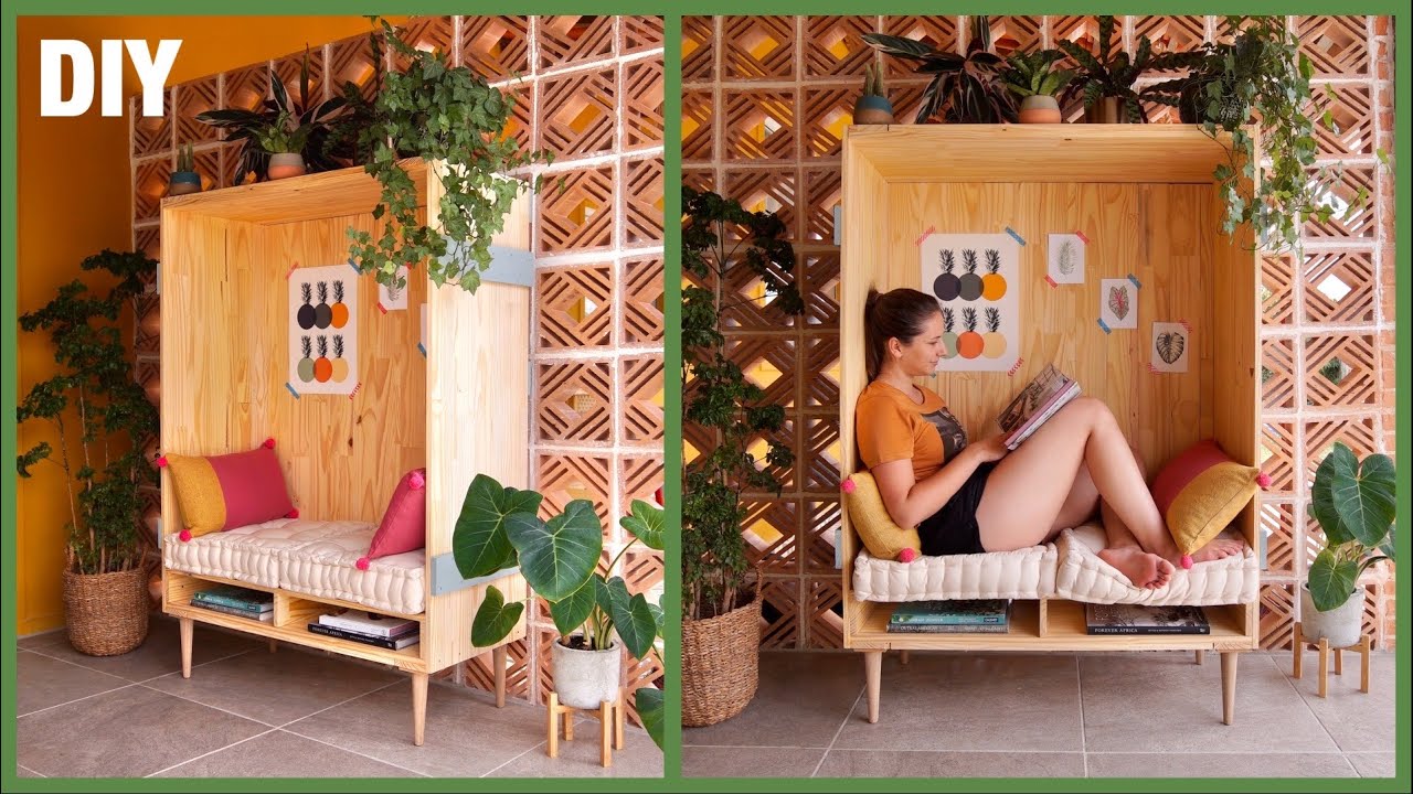 DIY - Casulo de Descanso e Leitura (Super confortável)