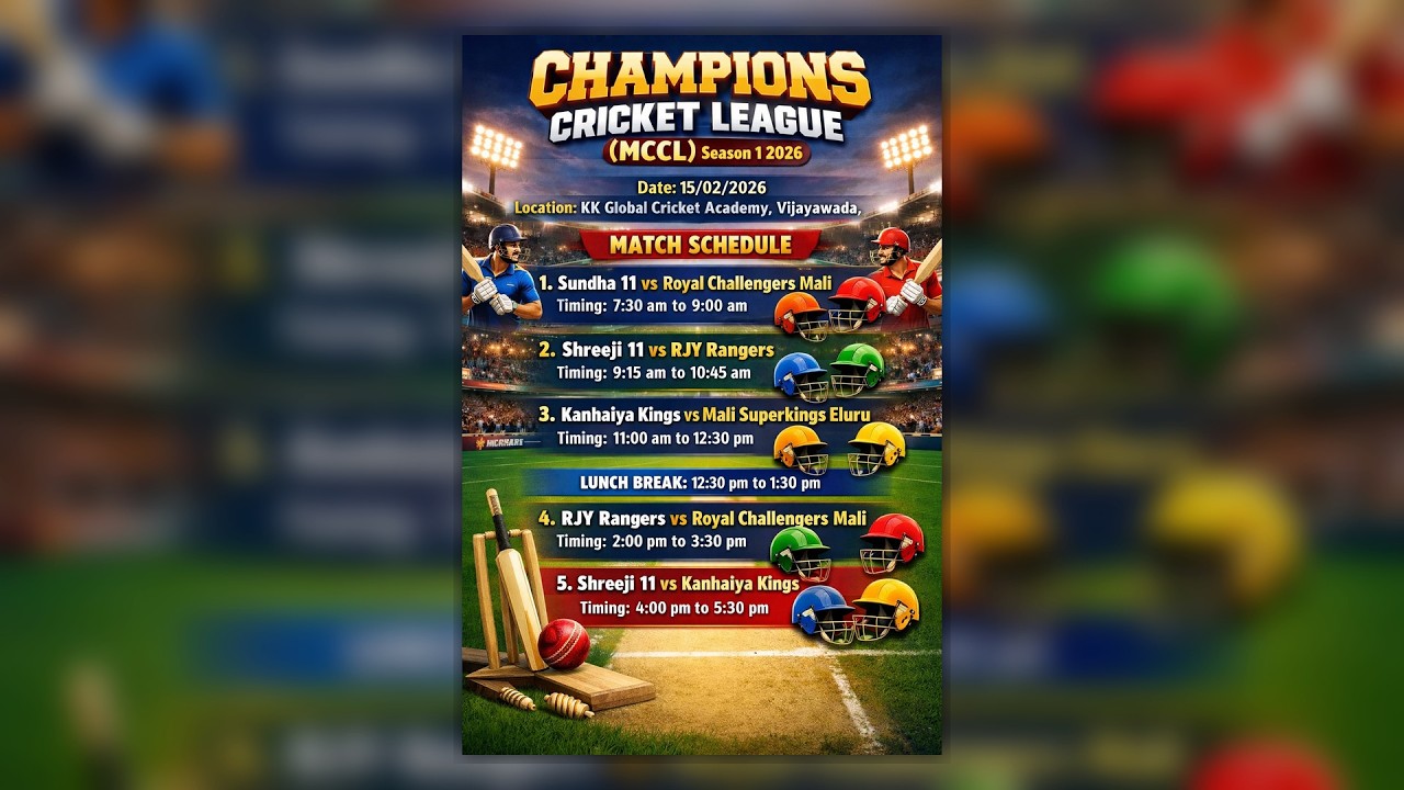 Mali Cricket League | 2026