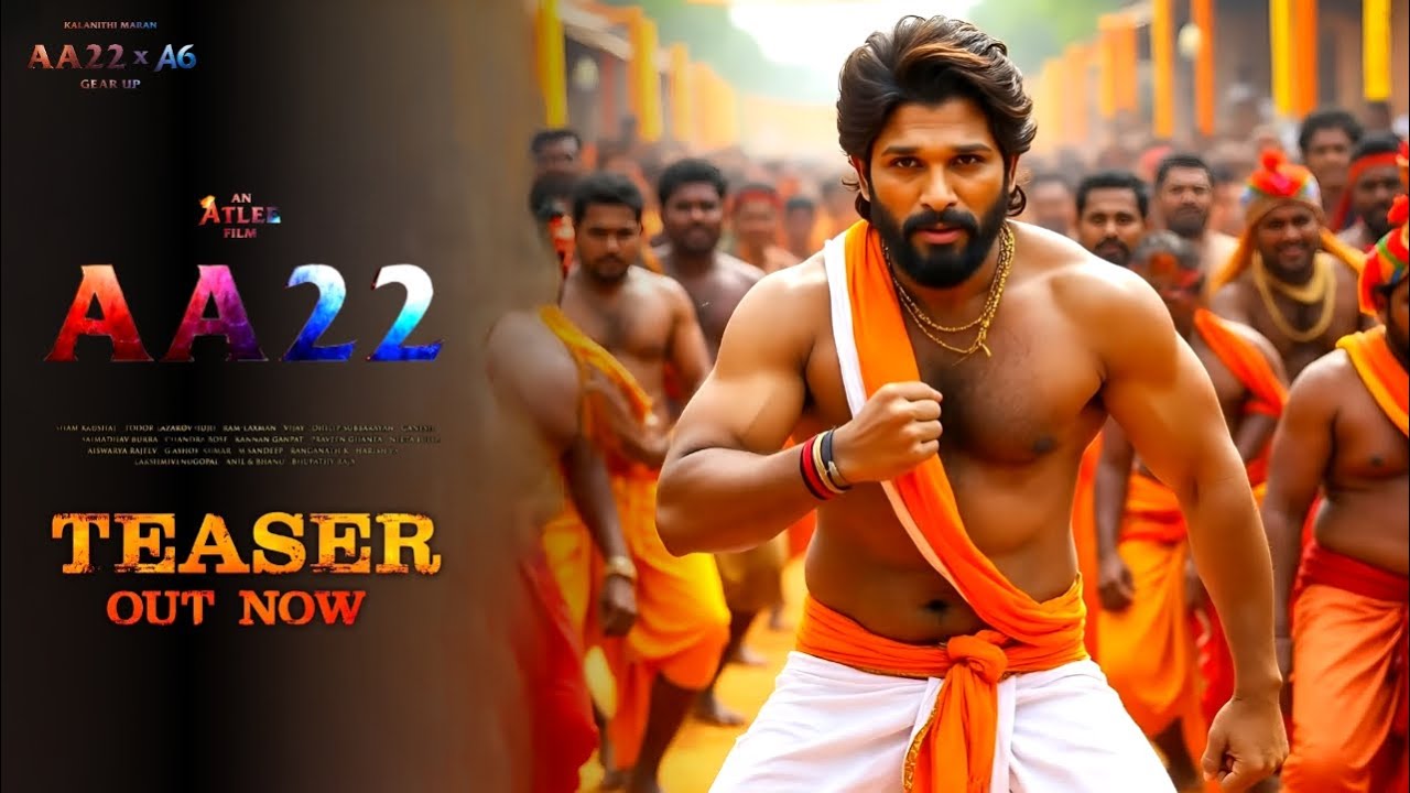 AA 22 First Look Teaser | Allu Arjun , Deepika Padukone , Atlee | Allu ...