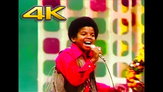 The Jackson 5 - 'I WANT YOU BACK' & 'ABC' on The Ed Sullivan Show - 4K UPSCALE