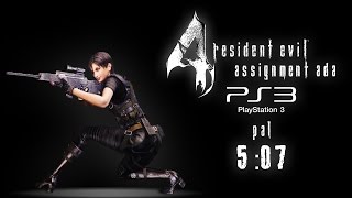 Resident Evil 4 - Assignment Ada Speedrun - PS3 PAL (5:07)