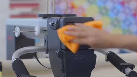 BERNINA Q24 Q20 Tutorial: Cleaning, Oiling and Maintenance