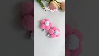 DIY cute hair clip ??#hairclip #handmade #shorts #diy #flowers #accessories #jwellery