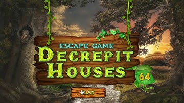 Escape Game Decrepit Houses 64 WalkThrough - FirstEscapeGames