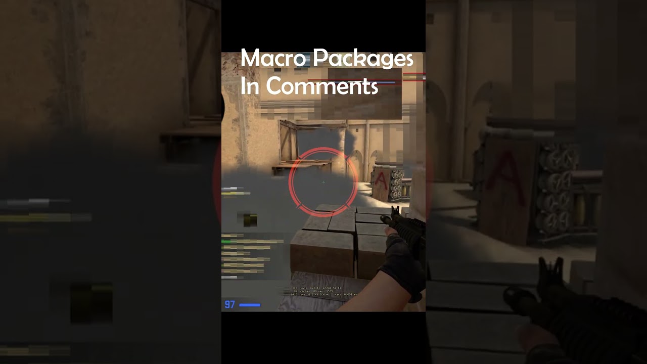 CSGO no recoil macro: smoke? no problem