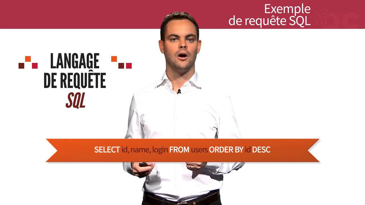 comprendre le web Les bases de données