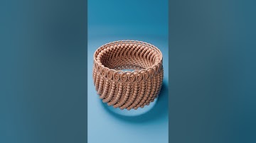 Forming 3D patterns using rings & spheres - #3d #blender #animation #3dart