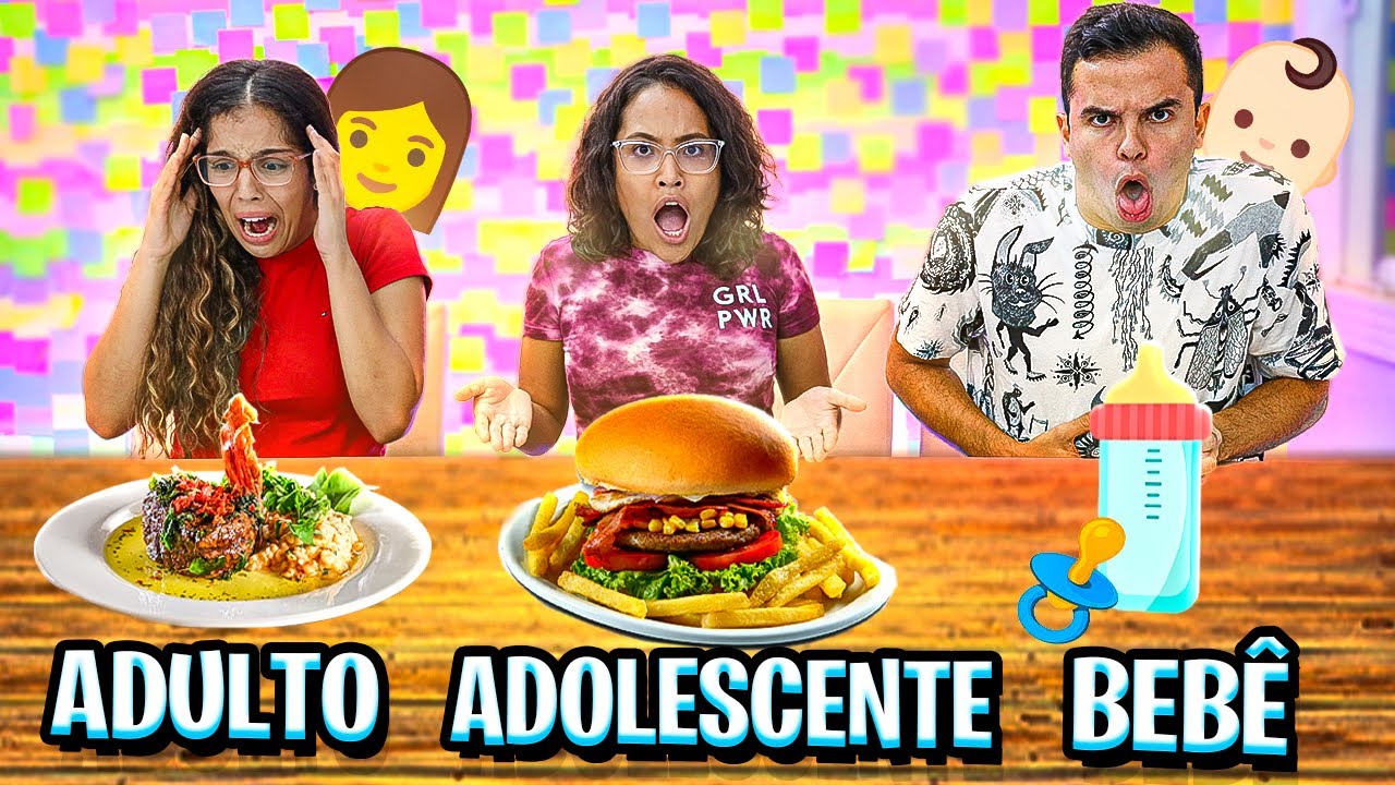 Download BEBÊ VS ADOLESCENTE VS ADULTO! - MUITA LOUCURA!