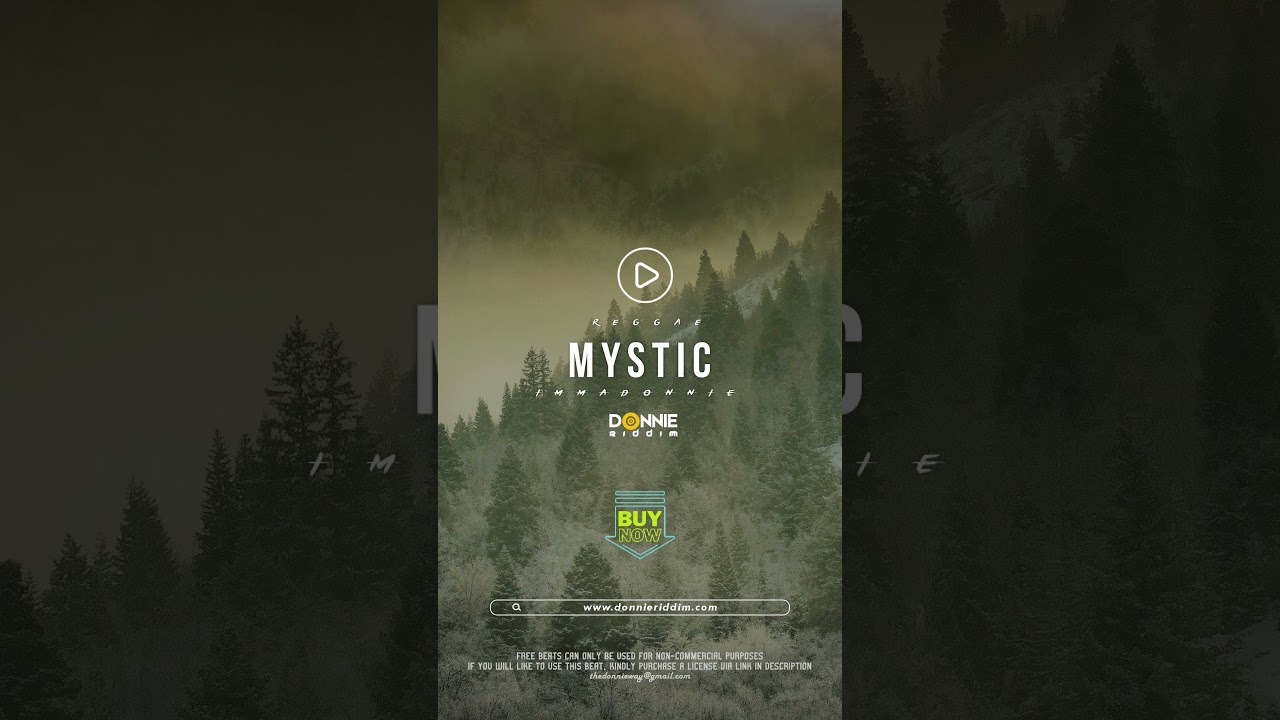 Buy Now | Reggae Instrumental Beat - Mystic | 