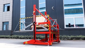 MORN LIFT Product Display --- Mobile Loading Platform