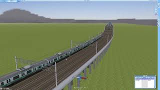 My first time playing Railsim 2 k-bulid. With some Addons I got