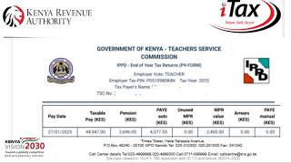 How to File KRA Tax Return 2026 for TSC Teachers | SHIF & Affordable Housing Explained ( iTax Guide)