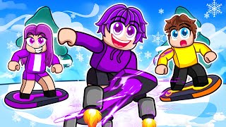 I Spent 100000 For The Best Snowboard In Roblox