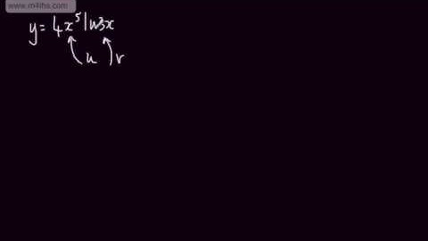 Core 3 - Differentiation (3) - Product Rule Basic Intro