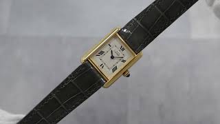 カルティエ マストタンク MMサイズ Ref.2415 1999-2003年製 クォーツ