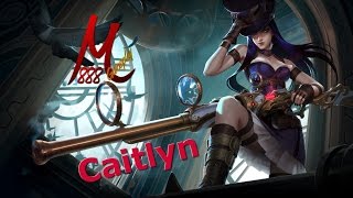 League of Legends. Caitlyn ADC. Welcome Sr Cheeto. LoL. Gameplay español.