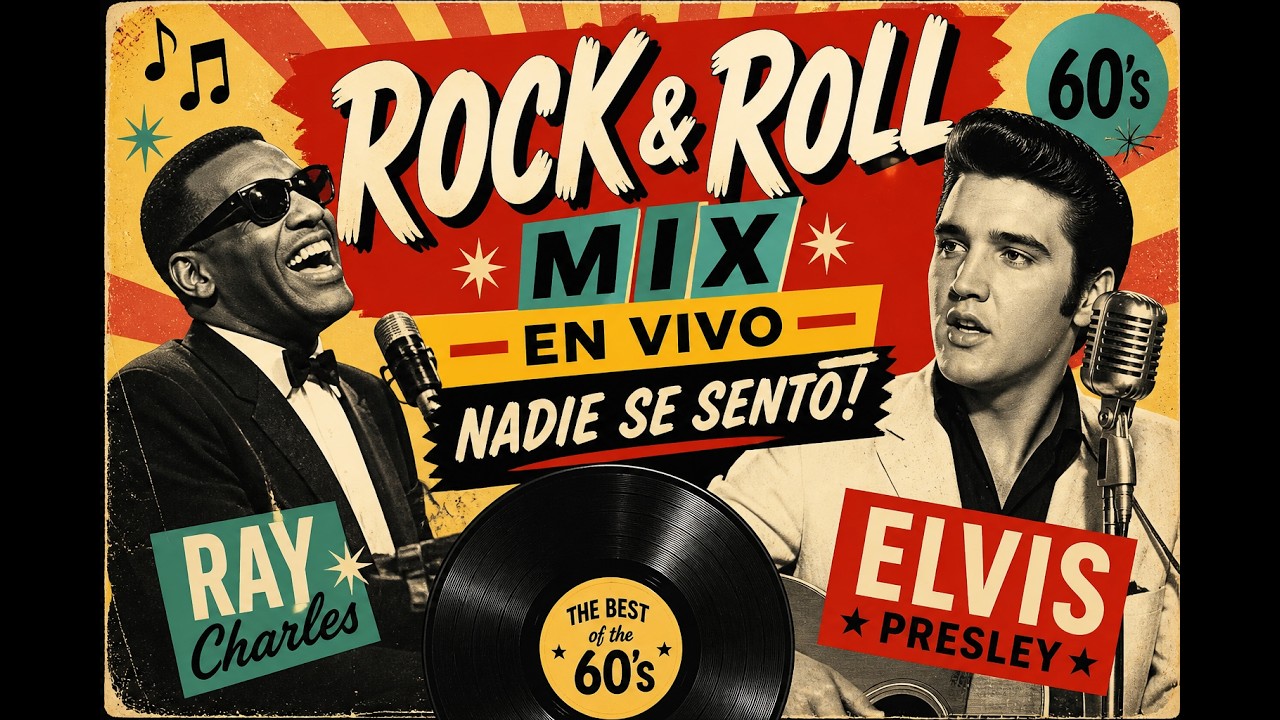 De Ray Charles a Elvis Presley – Mezcla que revive la pista