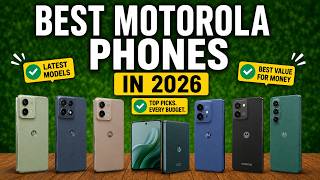 ✅Top 5 Best Motorola Phones in 2026 - From Budget Rugged to Flagship Foldable!