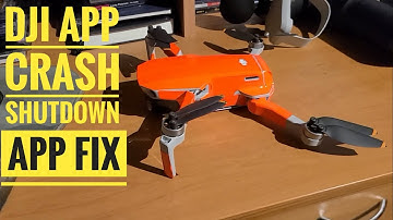 DJI Fly App crash, shutdown Fix as its not working on android 12