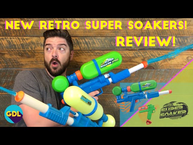 SPYRA TWO vs Nerf Super Soaker XP100 (distances measured!) 