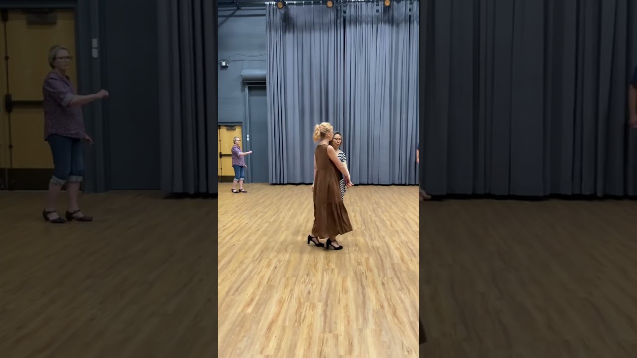 West Coast Swing beginner lesson: Left Pass. Bloomington, MN (Ballroom & Latin Dance Club).