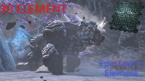 Steinbjörn Mini Boss Guide! EASY Element And Loot Farm // Ark Fjordur DLC