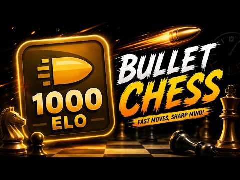 I FINALLY HIT 1000 ELO in Bullet Chess! ⚡🔥