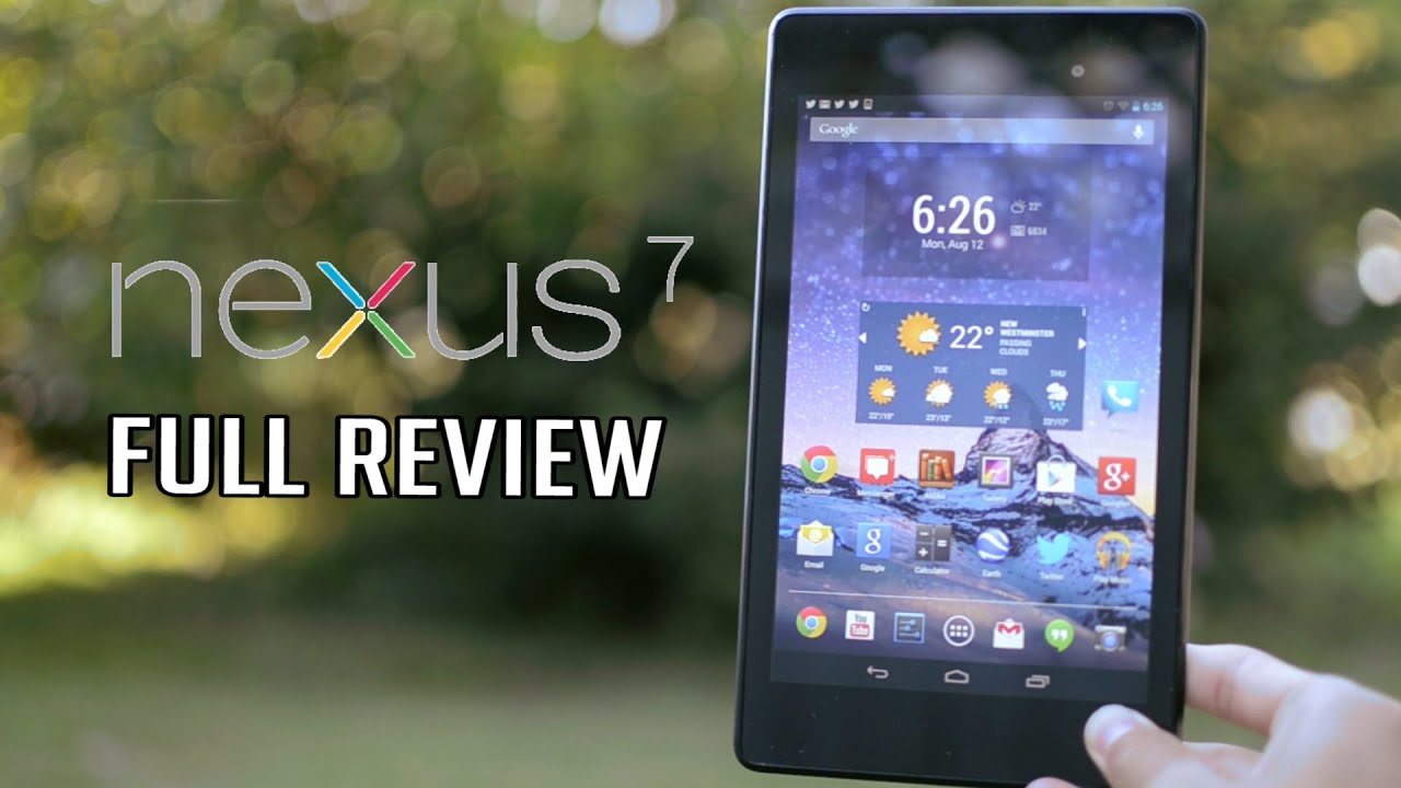 Google Nexus 7 (2013) - Full Review