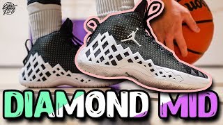 diamond jordan shoes