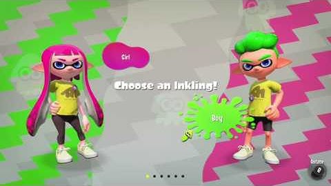 Customize your Inkling Menu - All Options - Splatoon 2 - Nintendo Switch