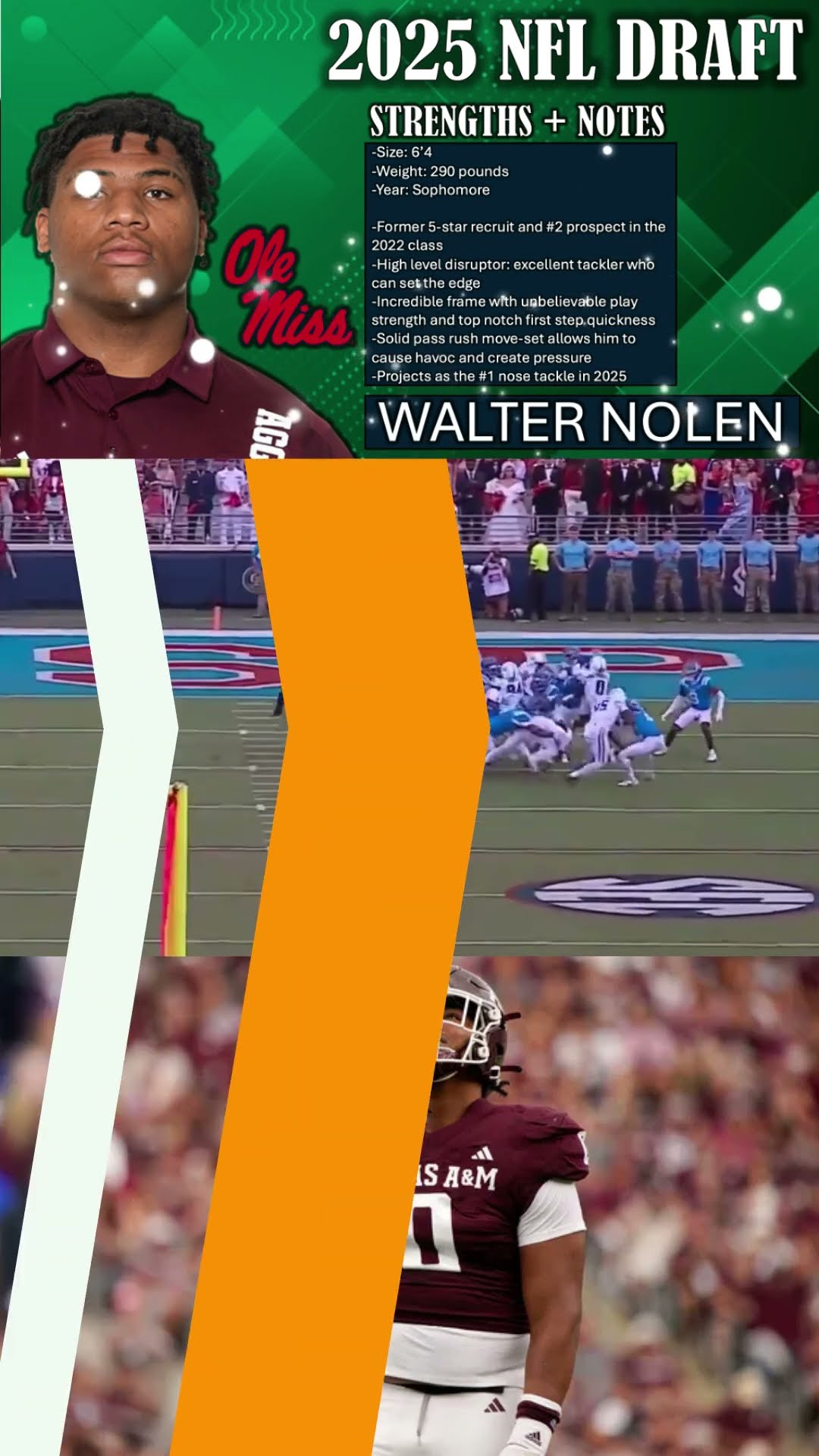 Walter Nolen Scouting Report \u0026 Breakdown ?? Eagles TOP TARGETS in the 2025 NFL Draft