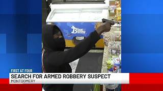 Montgomery Police seek suspect in armed robbery